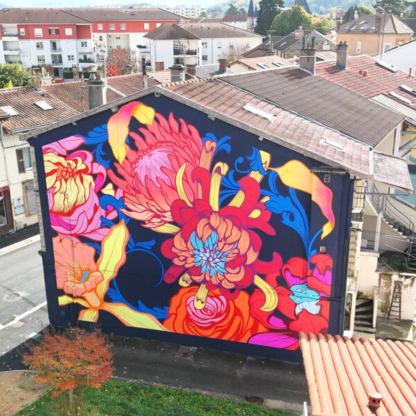 Nerone Mural Bourgoin-Jallieu